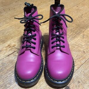 New Dr Martens leather boots